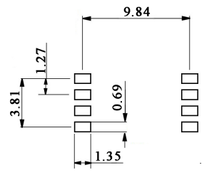 5 V 700 kPa Wzmocnione wyjście analogowe czujnika ciśnienia atmosferycznego 1